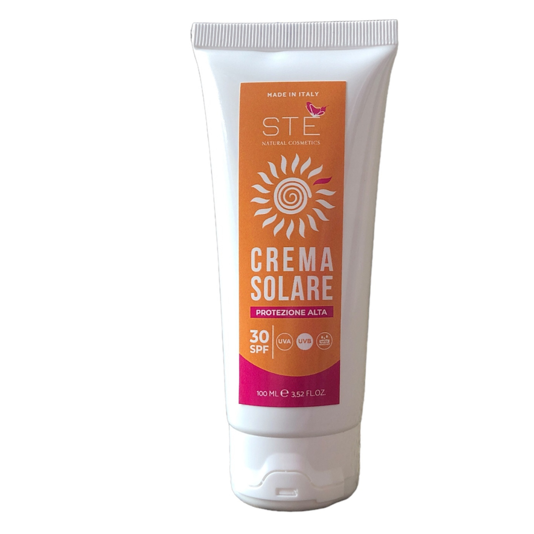 Crema Solare Bio Alta protezione | STE Natural Cosmetics