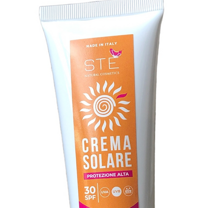 Crema Solare Bio Alta protezione | STE Natural Cosmetics